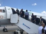 Сборная Люксембурга с проблемами приземлилась во Львове