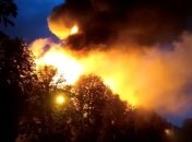 В Харькове из-за удара молнии загорелось здание суда