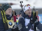 Биатлон. Бе продолжает лидировать в общем зачете Кубка мира