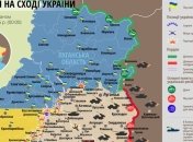 Карта АТО на востоке Украины (29 января)