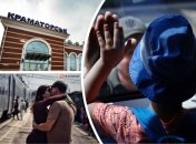 Вокзал у Краматорську став місцем довгоочікуваних зустрічей