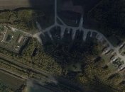Супутниковий знімок аеродрому до атак БПЛА