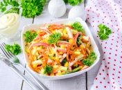 Яркий, красочный, очень вкусный салат