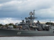 "Гетман Сагайдачный" провел военные учения в Черном море