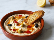 Закуска из оливок и феты