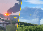 Горит довольно сильно в обоих местах