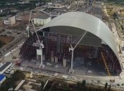 В сети появилось видео строительства "укрытия" на ЧАЭС с дрона