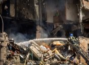 Ракетный удар по дому в Кривом Роге