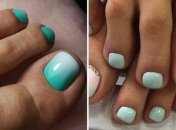 Педикюр 2019: крутые идеи градиентного нейл-арта