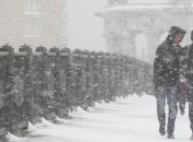 Снегопады уже в России