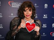 Джоан Коллинз пришла на церемонию вручения наград Variety Club Showbusiness Awards 2024 в Лондоне 28 апреля