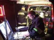 Спасатели боролись с пожаром в военном госпитале Луцка (Фото)