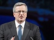 Коморовский положительно оценивает женевские договоренности