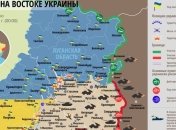 Карта АТО: по селам в секторе "М" оккупанты выпустили более 500 боеприпасов