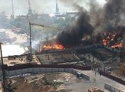 В Ростове сильный пожар уничтожил более 80 домов