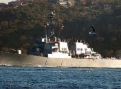 В Черное море вошел американский эсминец