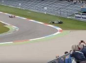 Голландский миллионер расколотил Jaguar Марка Уэббера в Ассене (Видео)