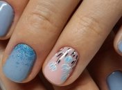 Маникюр 2019: трендовый дизайн ногтей в голубых оттенках