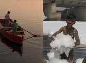 Живописные фотографии индийской реки Джамны, которая погибает (Фото) 