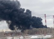 Пожар на "Уралмашзаводе"