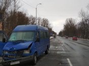 Сразу две маршрутки в Чернигове сбили пенсионера