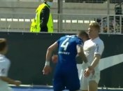 Футболист "Динамо" попытался повторить знаменитый удар головой Зидана (видео)