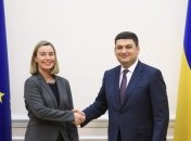 Встреча Гройсмана и Могерини: что обсудили и о чем договорились политики