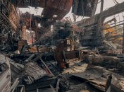 Дмитрий Козацкий на разрушенной "Азовстали"