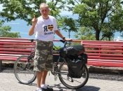 Итальянский велопутешественник решил покорить дороги Приморья