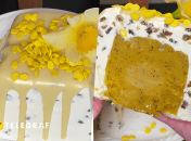 Творожная паска с манго