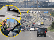 Вибоїна на дорозі