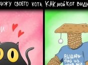 Забавные комиксы, которые доказывают, что жизнь с котом - это отдельная профессия