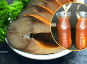 Скумбрию удобно мариновать в бутылке