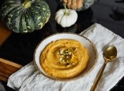 Тыква - яркое пятно хмурой осени