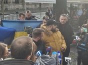 "Нормандский саммит": ветераны АТО в Париже провели акцию