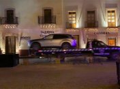 Внедорожник с трупами людей внутри