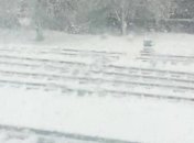 Зима в апреле: появились новые фото и видео заснеженной Украины