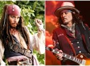 Джонни Депп раньше и сейчас