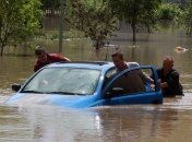 На Варшаву обрушились сильные ливни 