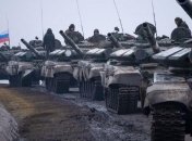 Колонна російських танків