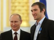 Олександр Овечкін та Володимир Путін