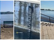 Одну сторону підтоплює, а іншу сушить: у містах України падає рівень води через підрив ГЕС (фото, відео)