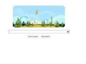 Новый doodle от Google: ''мертвая петля'' 