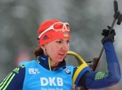 Украинки о победе в эстафетной гонке в Рупольдинге