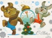 Старые новогодние открытки (ФОТО)