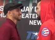 Ломаченко - Педраса: дуэль взглядов (Видео)