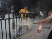 Из-за столкновений под Радой пострадал сотрудник ГСЧС