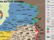 Карта АТО на востоке Украины (24 июля)