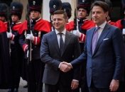 Зеленский на встрече с Конте: Будем рады видеть итальянских инвесторов в Украине