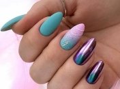 Маникюр 2020: самые крутые идеи дизайна со втиркой (Фото)